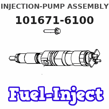 101671-6100 INJECTION-PUMP ASSEMBLY 
