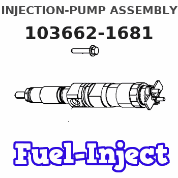 103662-1681 INJECTION-PUMP ASSEMBLY 