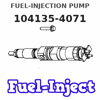 104135-4071 FUEL-INJECTION PUMP 