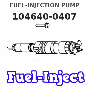 104640-0407 FUEL-INJECTION PUMP 