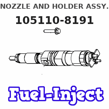 105110-8191 NOZZLE AND HOLDER ASSY. 