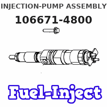 106671-4800 INJECTION-PUMP ASSEMBLY 
