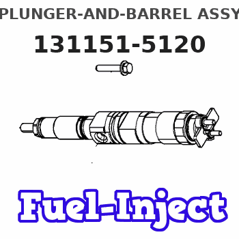131151-5120 PLUNGER-AND-BARREL ASSY 