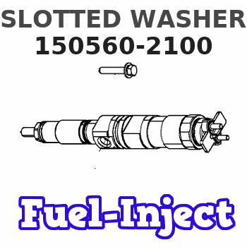 150560-2100 SLOTTED WASHER 