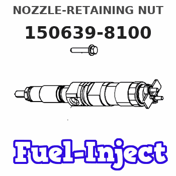 150639-8100 NOZZLE-RETAINING NUT 