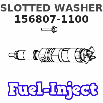 156807-1100 SLOTTED WASHER 