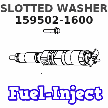 159502-1600 SLOTTED WASHER 