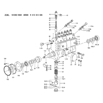 101062-9350 ZEXEL F 01G 003 00E BOSCH FUEL-INJECTION PUMP f01g00300e ...