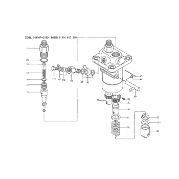 Buy 016500-1520 ZEXEL 9 442 610 027 BOSCH O-RING 9442610027 0165001520 ...