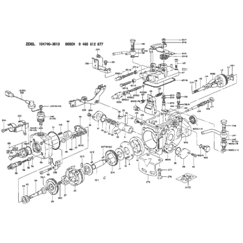 146600-4020 ZEXEL 9 461 613 774 BOSCH PARTS SET 9461613774 1466004020 ...