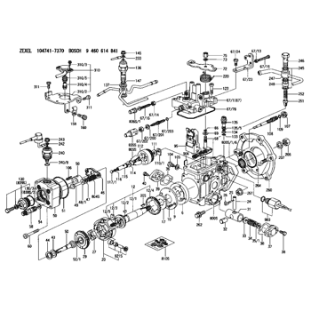 146300-5300 ZEXEL 9 461 624 607 BOSCH PUMP PLUNGER 9461624607 ...