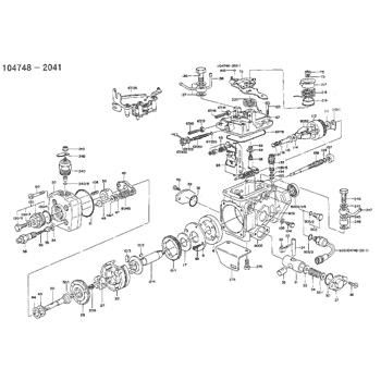 104748-2041 ZEXEL 9 460 610 482 BOSCH INJECTION-PUMP ASSEMBLY ...