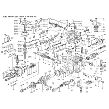 106144-1113 ZEXEL 9 461 626 173 BOSCH TIMING CONTROL VALVE 9461626173 ...