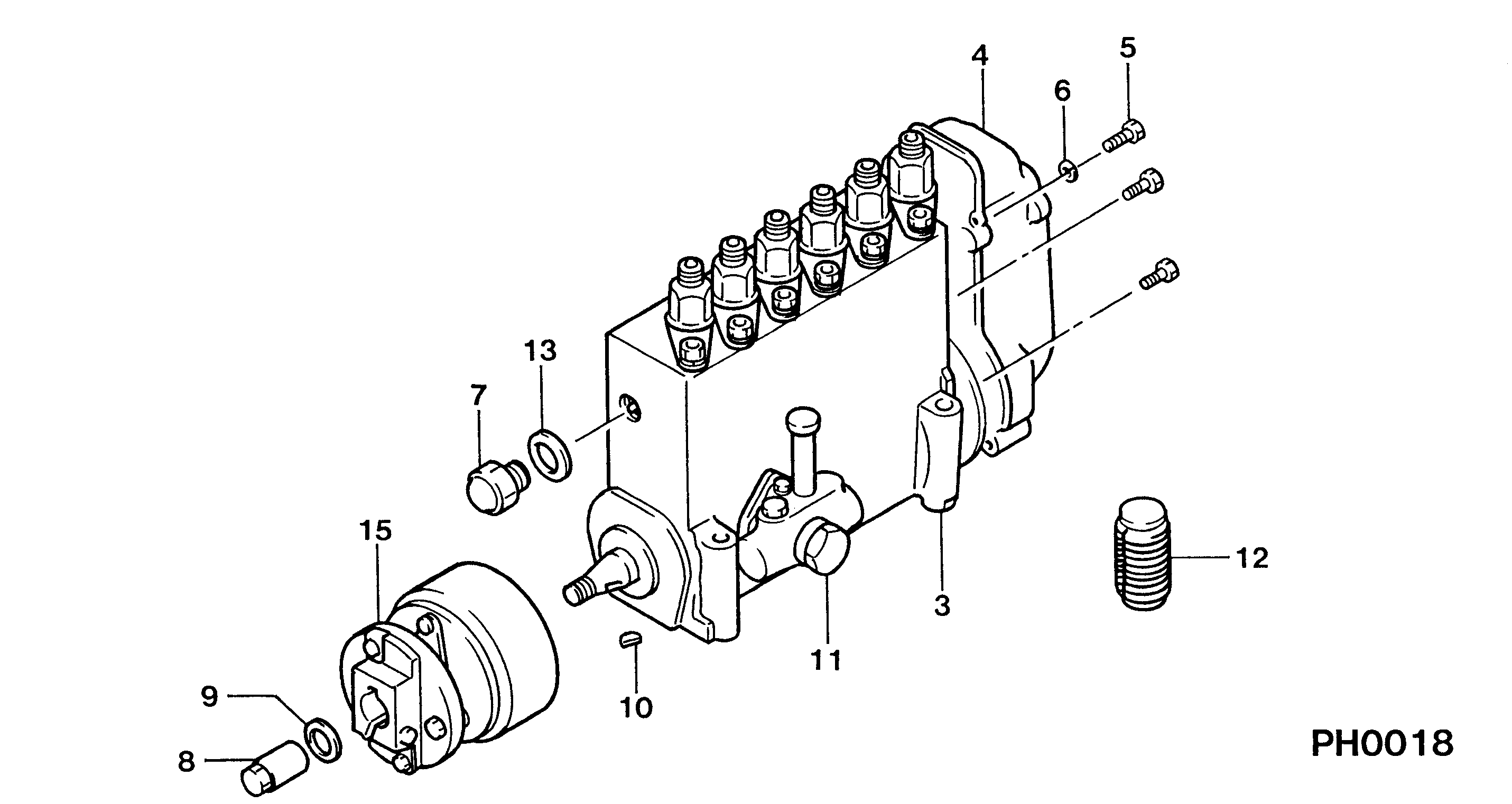 19100 02981 PUMP ASSY INJECTI Calibration Data