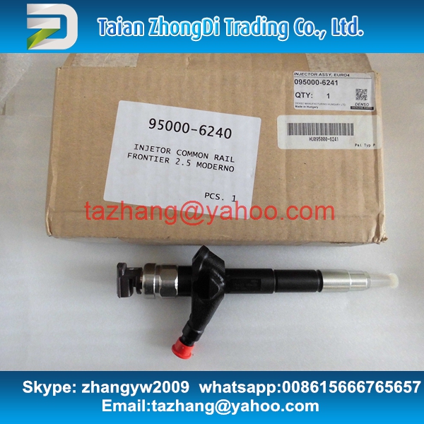 Genuine common rail injector 095000-6240 for 16600-VM00A 16600-VM00D 16600-MB400