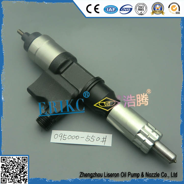 ERIKC 5500 high quality common rail injector 0950005500 (8-97367552-1) and auto diesel injector assy 095000-5500 (8973675521)