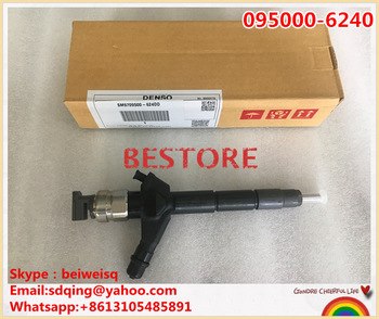 Original and New common rail Injector 095000-6240, 095000-6243 for N/ISSAN 16600-VM00A, 16600-VM00D, 16600-MB400