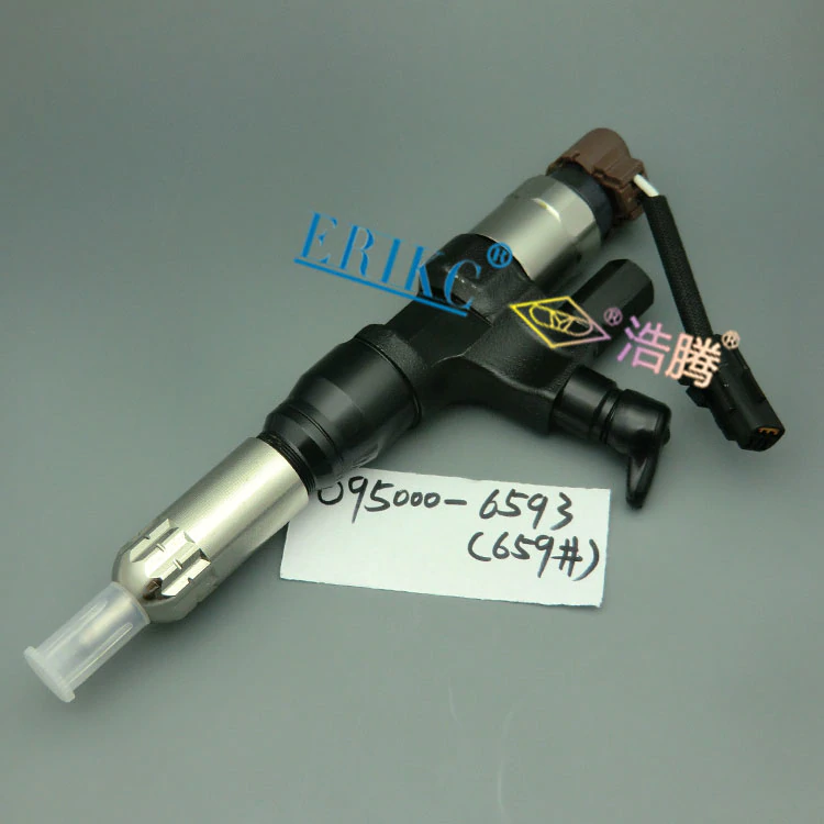 ERIKC 6592 fuel injector adapter common rail 095000-6592 and auto engine diesel fuel injector unit 0950006592