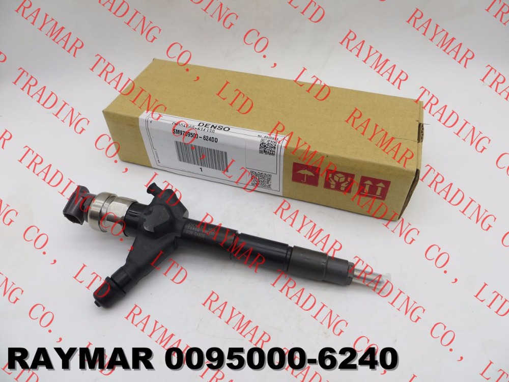 Genuine common rail injector 095000-6240, 095000-6243 for NISSAN 16600-VM00A, 16600-VM00D, 16600-MB40E