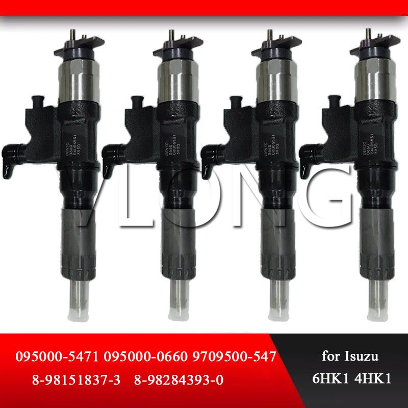 Genuine and brand new Common Rail Injector Assembly 095000-5475 for Isuzu 6HK1 4HK1 8-97329703-1 8-97329703-5