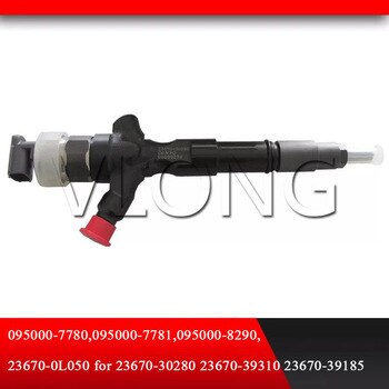 Common rail Injector 095000-7780,095000-7781,095000-8290,23670-0l050 for 23670-30280 23670-39310 23670-39185