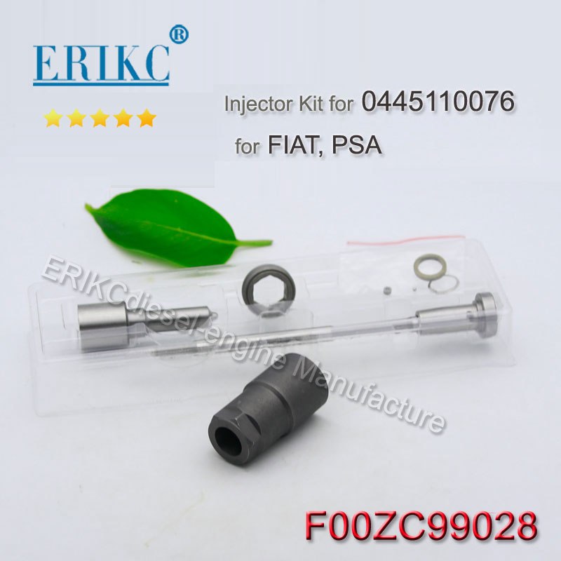 ERIKC F00zc99028 Diesel Injector Repair Kits 0445110076 Injector Rebuilt Spair Kit for Bosch injector 0 445 110 076 FIA