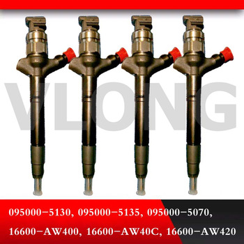 GENUINE AND BRAND NEW DIESEL FUEL INJECTOR 095000-5130, 095000-5135, 095000-5070, 16600-AW400, 16600-AW40C, 16600-AW420