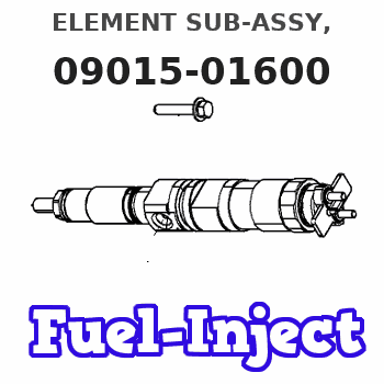 09015-01600 ELEMENT SUB-ASSY, 