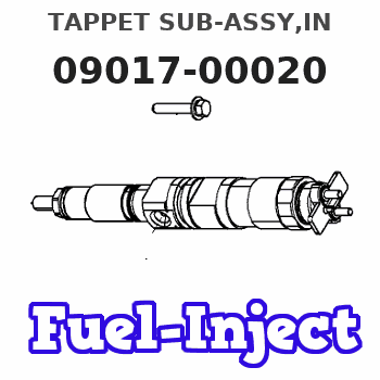 09017-00020 TAPPET SUB-ASSY,IN 