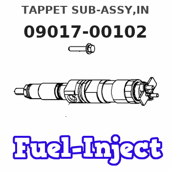 09017-00102 TAPPET SUB-ASSY,IN 