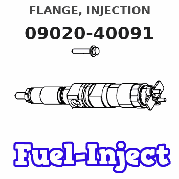 09020-40091 FLANGE, INJECTION 