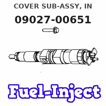 09027-00651 COVER SUB-ASSY, IN 