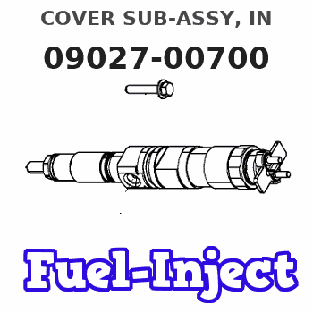 09027-00700 COVER SUB-ASSY, IN 