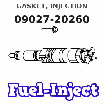 09027-20260 GASKET, INJECTION 