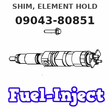 09043-80851 SHIM, ELEMENT HOLD 