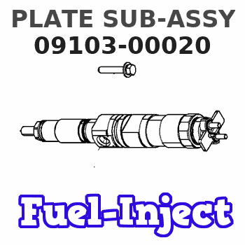 09103-00020 PLATE SUB-ASSY 
