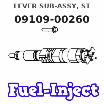 09109-00260 LEVER SUB-ASSY, ST 