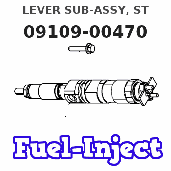 09109-00470 LEVER SUB-ASSY, ST 