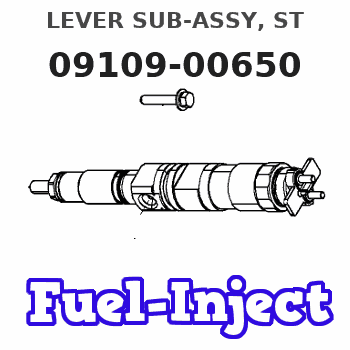 09109-00650 LEVER SUB-ASSY, ST 