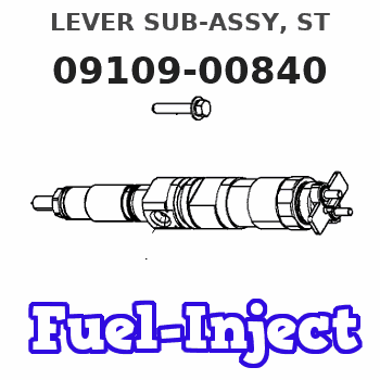 09109-00840 LEVER SUB-ASSY, ST 
