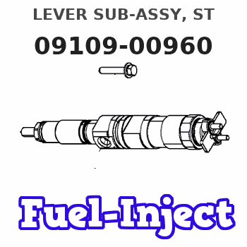 09109-00960 LEVER SUB-ASSY, ST 