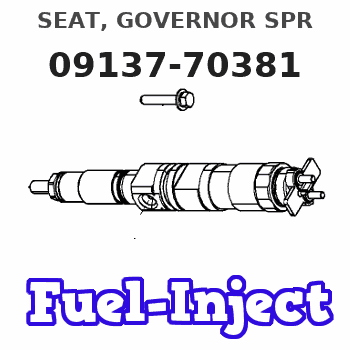 09137-70381 SEAT, GOVERNOR SPR 
