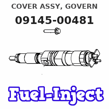 09145-00481 COVER ASSY, GOVERN 