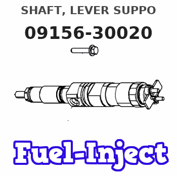 09156-30020 SHAFT, LEVER SUPPO 