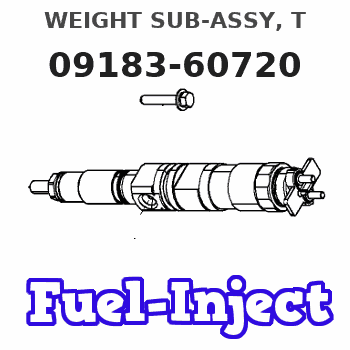 09183-60720 WEIGHT SUB-ASSY, T 