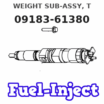 09183-61380 WEIGHT SUB-ASSY, T 