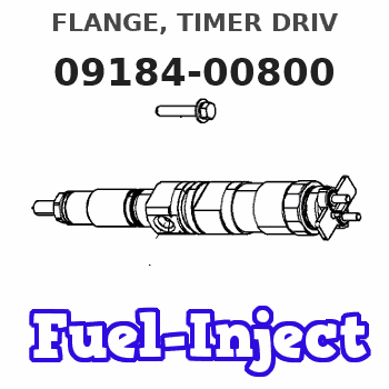 09184-00800 FLANGE, TIMER DRIV 