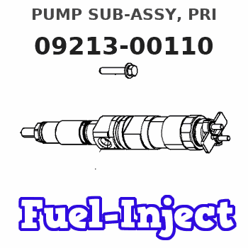 09213-00110 PUMP SUB-ASSY, PRI 