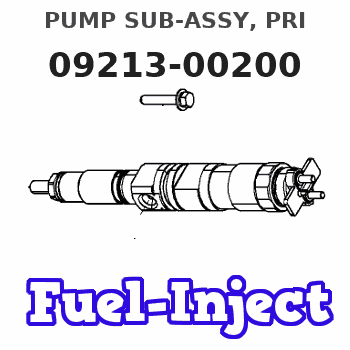 09213-00200 PUMP SUB-ASSY, PRI 
