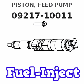 09217-10011 PISTON, FEED PUMP 